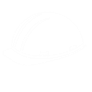 A white hard hat is shown on top of a green background.